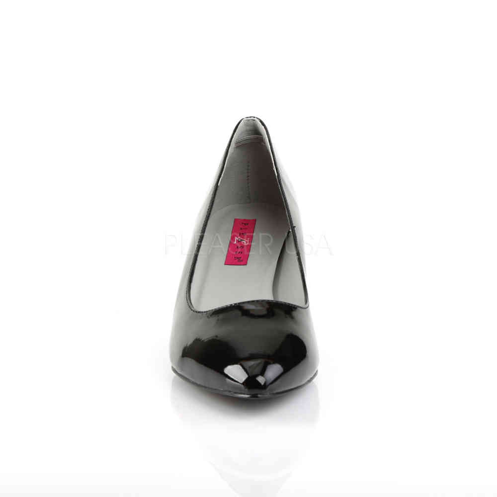 Pleaser Pink Label - KITTEN-01 Pompes talons - Chaussures de pole dance - Noir